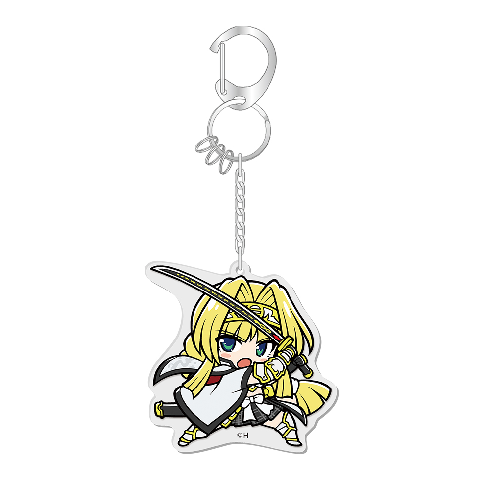 【8月下旬頃発送】《受注生産》戦国乙女 かぎっ娘キーホルダーアクリルVer.【ヨシテル】※2025年7月27日までの商品画像1