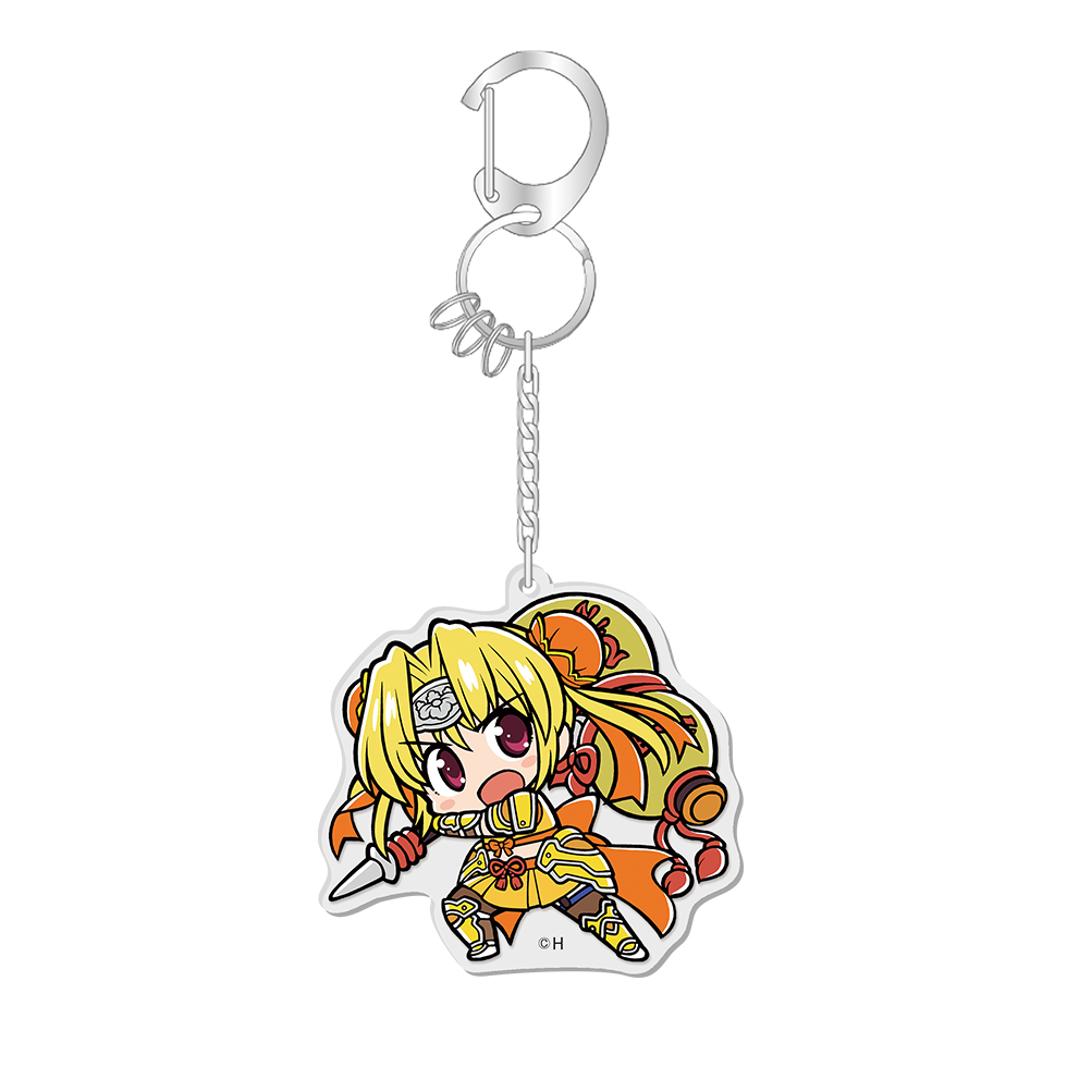 【8月下旬頃発送】《受注生産》戦国乙女 かぎっ娘キーホルダーアクリルVer.【ヒデヨシ】※2025年7月27日までの商品画像1
