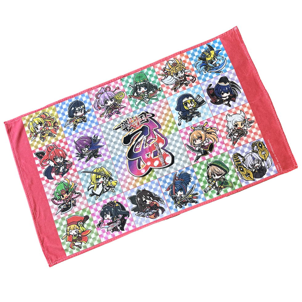 戦国乙女 かぎっ娘バスタオルの商品画像1