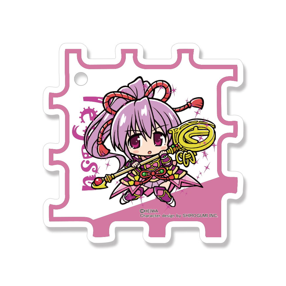 【10月下旬頃発送】《受注生産》戦国乙女 アクリルキューブキーホルダー【イエヤス】※2025年9月21日までの商品画像1