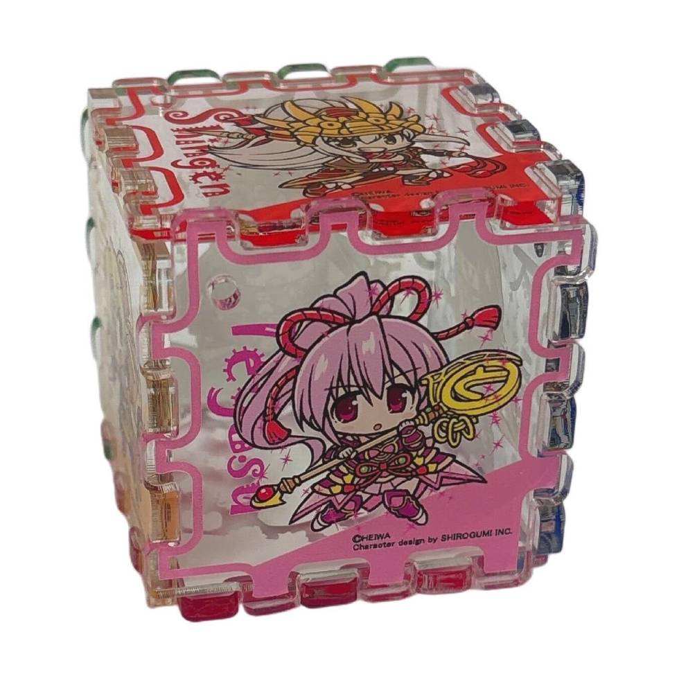 【10月下旬頃発送】《受注生産》戦国乙女 アクリルキューブキーホルダー【ヨシモト】※2025年9月21日までの商品画像3