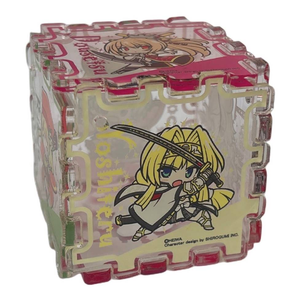 【10月下旬頃発送】《受注生産》戦国乙女 アクリルキューブキーホルダー【ドウセツ】※2025年9月21日までの商品画像3