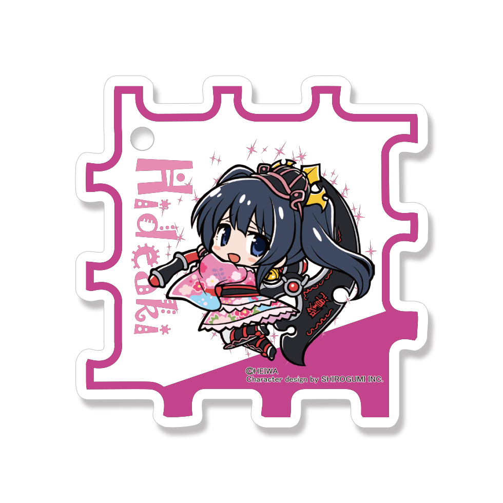 【10月下旬頃発送】《受注生産》戦国乙女 アクリルキューブキーホルダー【ヒデアキ】※2025年9月21日までの商品画像1