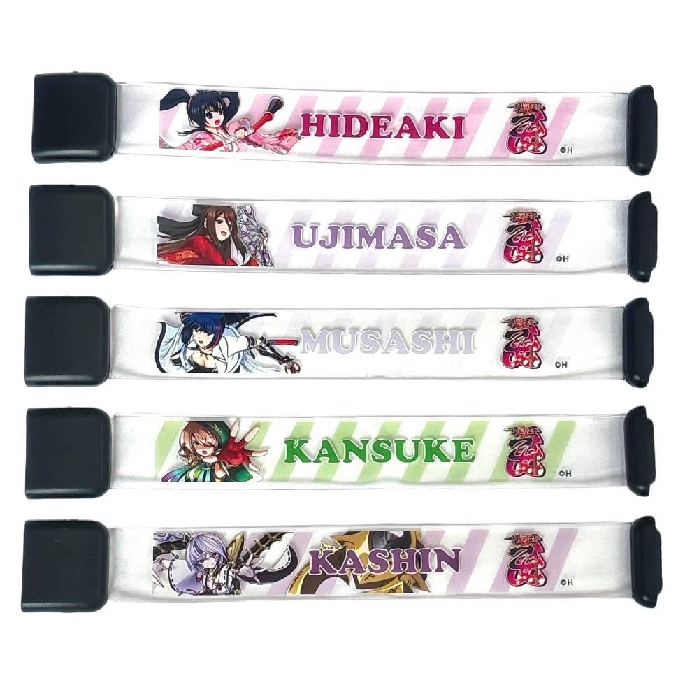 【10月下旬頃発送】《受注生産》戦国乙女 光るLEDリストバンド【コンプリートセット】※2025年9月21日までの商品画像7