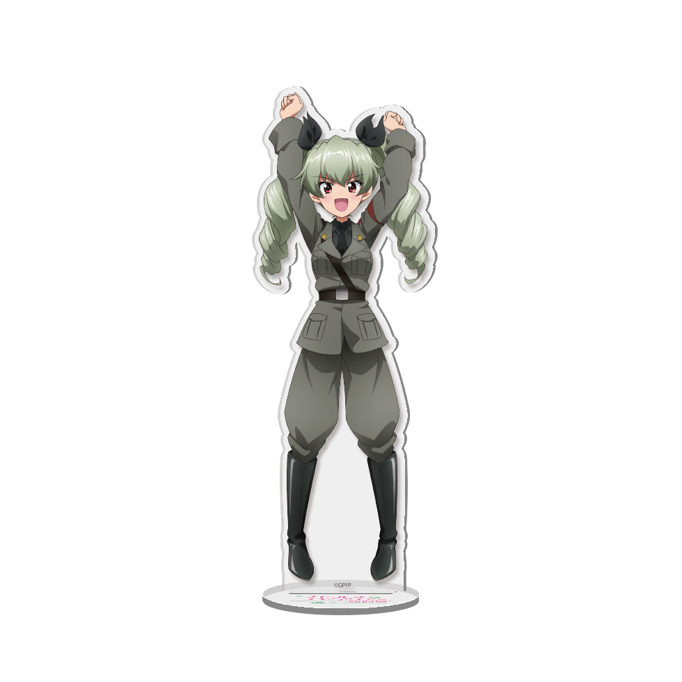 【2026年3月頃発送】《受注生産》ガールズ＆パンツァー アクリルスタンド【アンチョビ】※2025年11月25日までの商品画像0