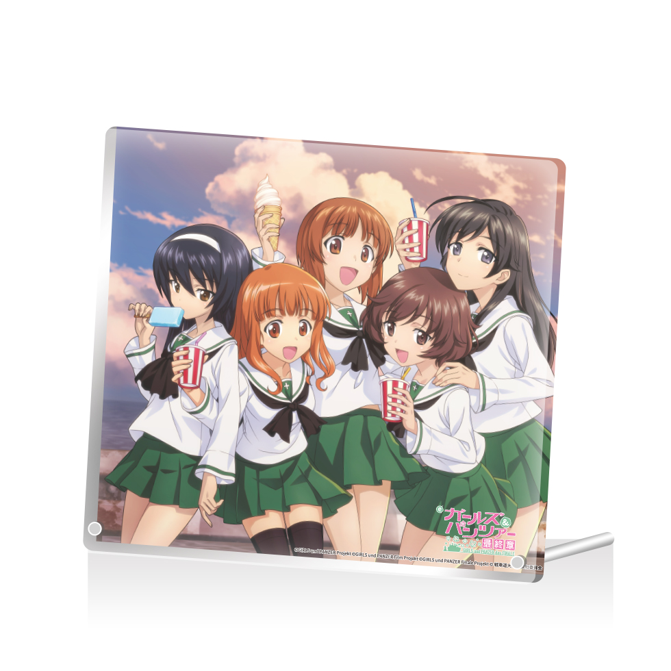 【2026年3月頃発送】《受注生産》ガールズ＆パンツァー グラフィックパネル【あんこうチーム】※2025年11月25日までの商品画像0