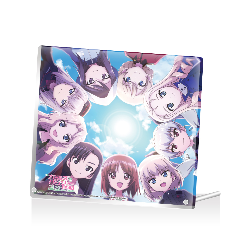 【2026年3月頃発送】《受注生産》ガールズ＆パンツァー グラフィックパネル【隊長全員集合】※2025年11月25日までの商品画像0