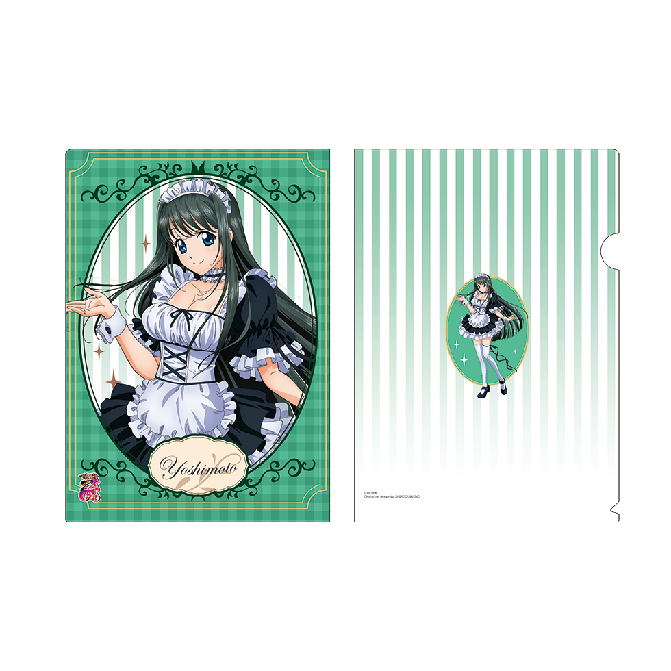 【11月下旬頃発送】《受注生産》戦国乙女 A4クリアファイルメイドVer.【ヨシモト】※2025年10月26日までの商品画像1