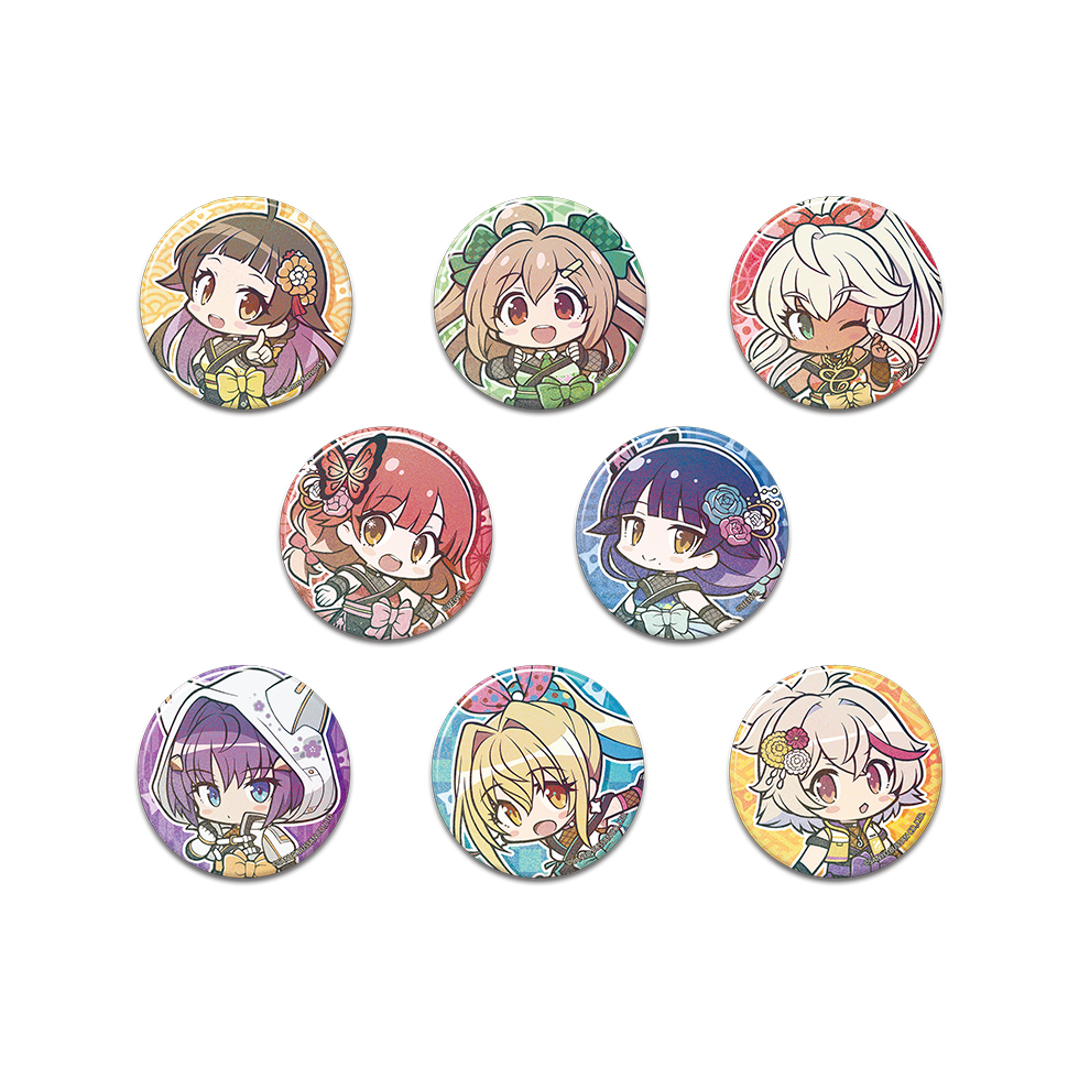 【12月中旬頃発送】《受注生産》第3回パチキャラまつり in 花やしき 描き下ろしランダムホロ缶バッジメーカーキャラ【ランダム商品】※2025年11月16日までの商品画像1