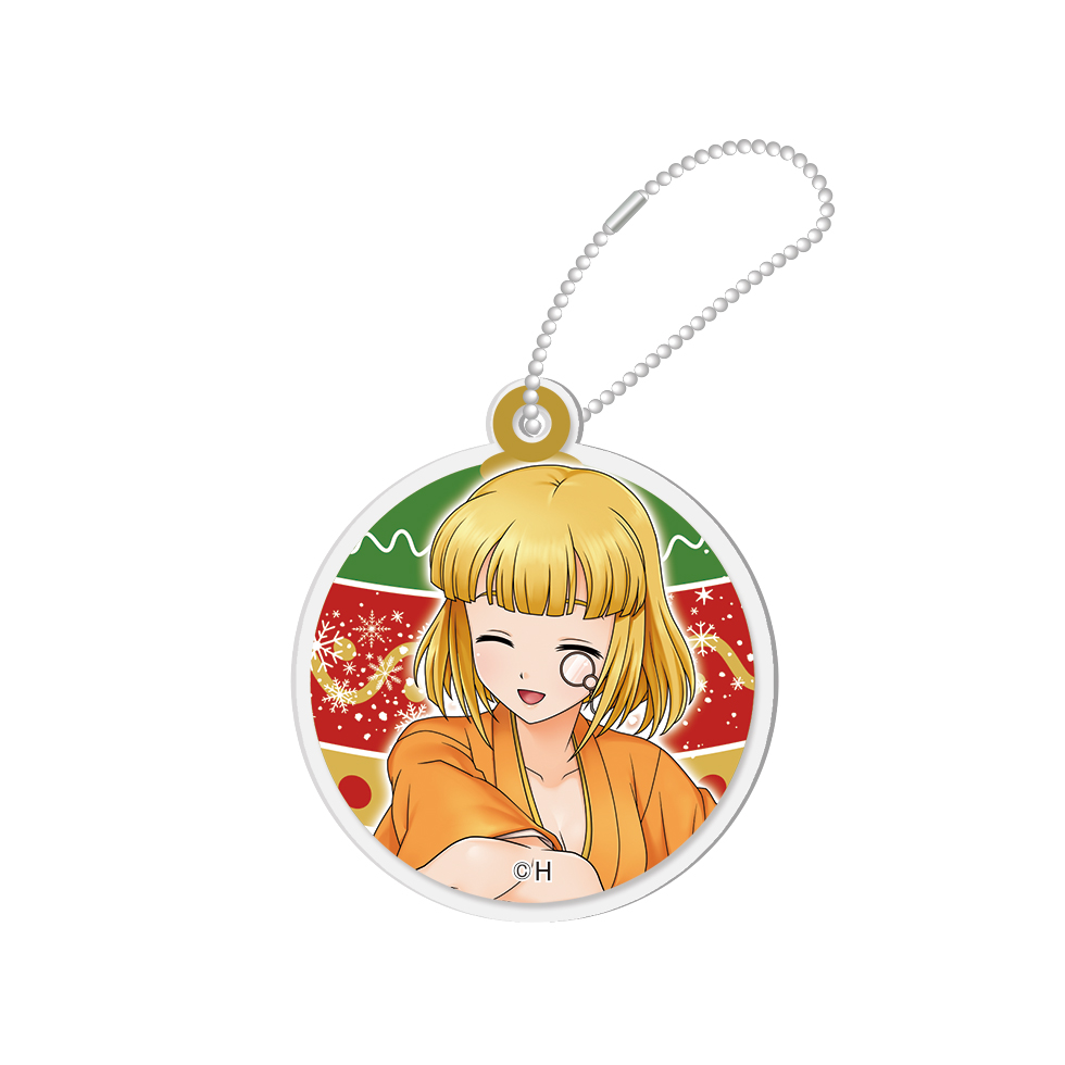 【12月中旬～下旬頃発送】《受注生産》戦国乙女 オーナメント風アクリルチャーム【リキュウ】※2025年11月24日までの商品画像1