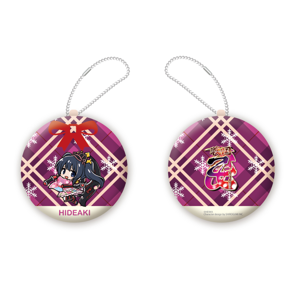 【12月中旬～下旬頃発送】《受注生産》戦国乙女 オーナメント風クッションキーホルダー【ヒデアキ】※2025年11月24日までの商品画像1