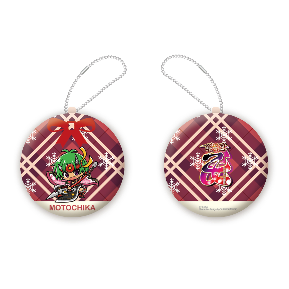 【12月中旬～下旬頃発送】《受注生産》戦国乙女 オーナメント風クッションキーホルダー【モトチカ】※2025年11月24日までの商品画像1
