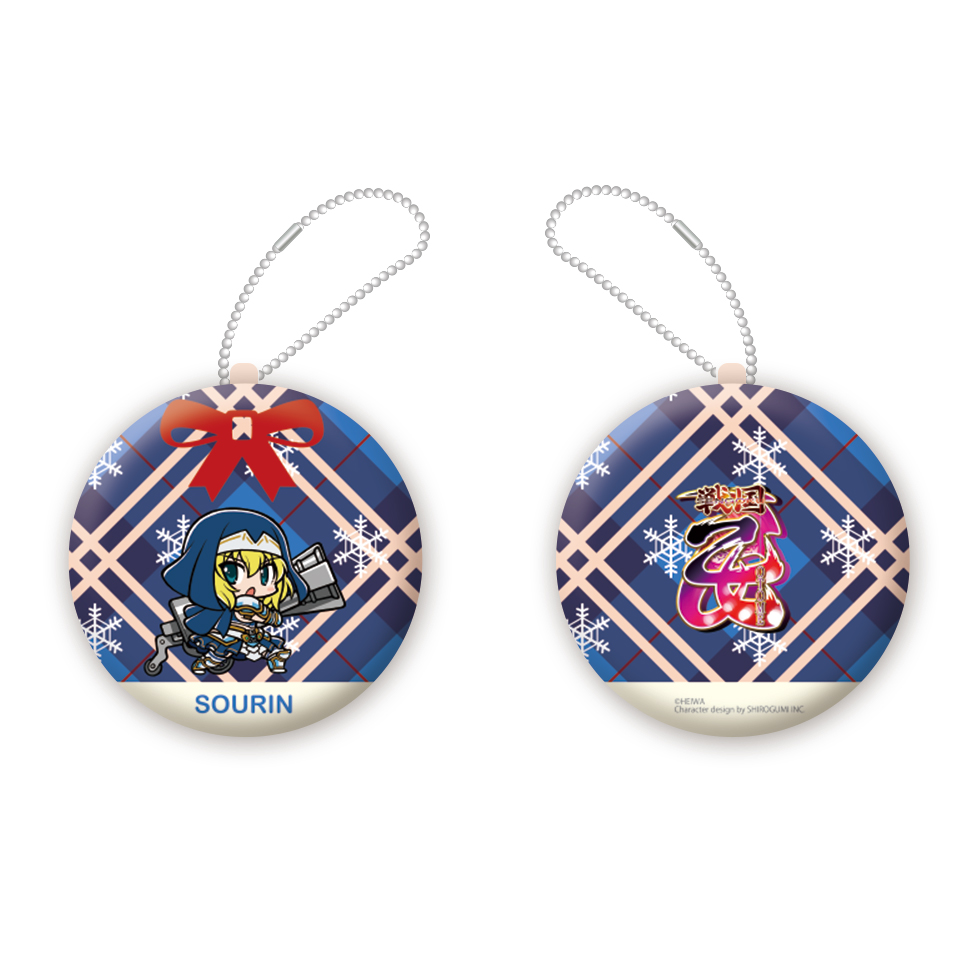 【12月中旬～下旬頃発送】《受注生産》戦国乙女 オーナメント風クッションキーホルダー【ソウリン】※2025年11月24日までの商品画像1