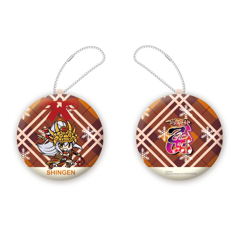 【12月中旬～下旬頃発送】《受注生産》戦国乙女 オーナメント風クッションキーホルダー【シンゲン】※2025年11月24日までの商品画像1