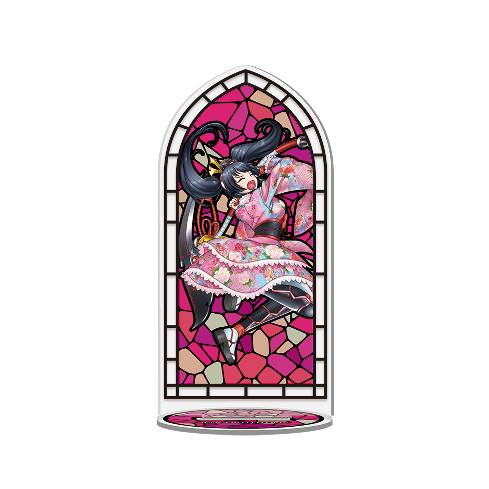 【12月中旬～下旬頃発送】《受注生産》戦国乙女 ステンドグラス風アクリルスタンド【ヒデアキ】※2025年11月24日までの商品画像1