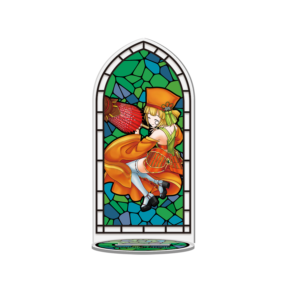 【12月中旬～下旬頃発送】《受注生産》戦国乙女 ステンドグラス風アクリルスタンド【リキュウ】※2025年11月24日までの商品画像1