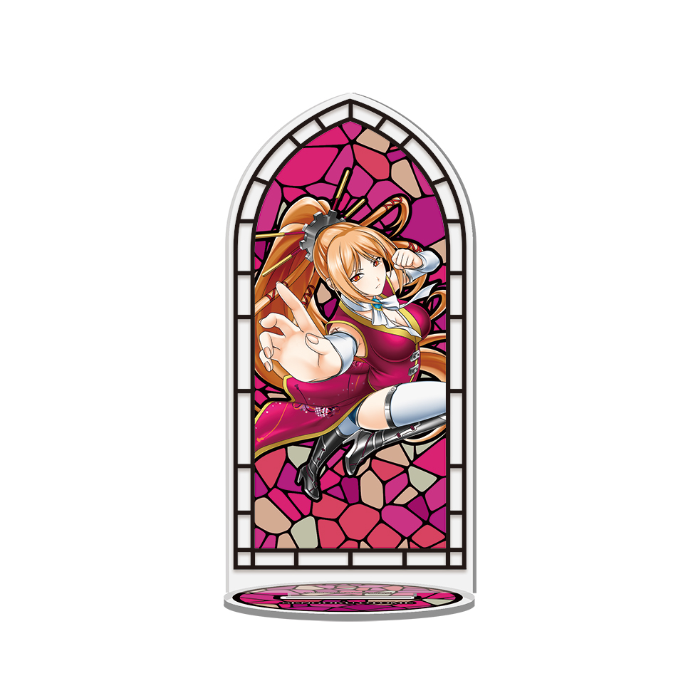【12月中旬～下旬頃発送】《受注生産》戦国乙女 ステンドグラス風アクリルスタンド【ドウセツ】※2025年11月24日までの商品画像1