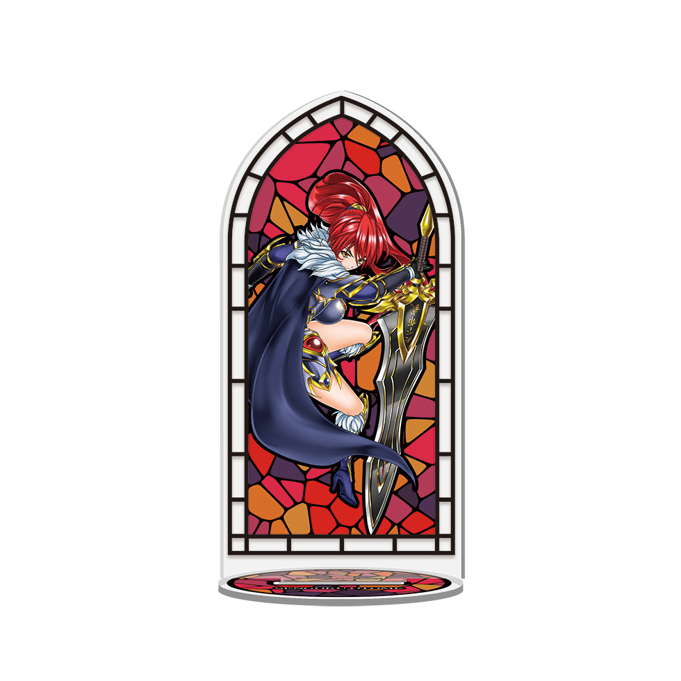 【12月中旬～下旬頃発送】《受注生産》戦国乙女 ステンドグラス風アクリルスタンド【ノブナガ】※2025年11月24日までの商品画像1