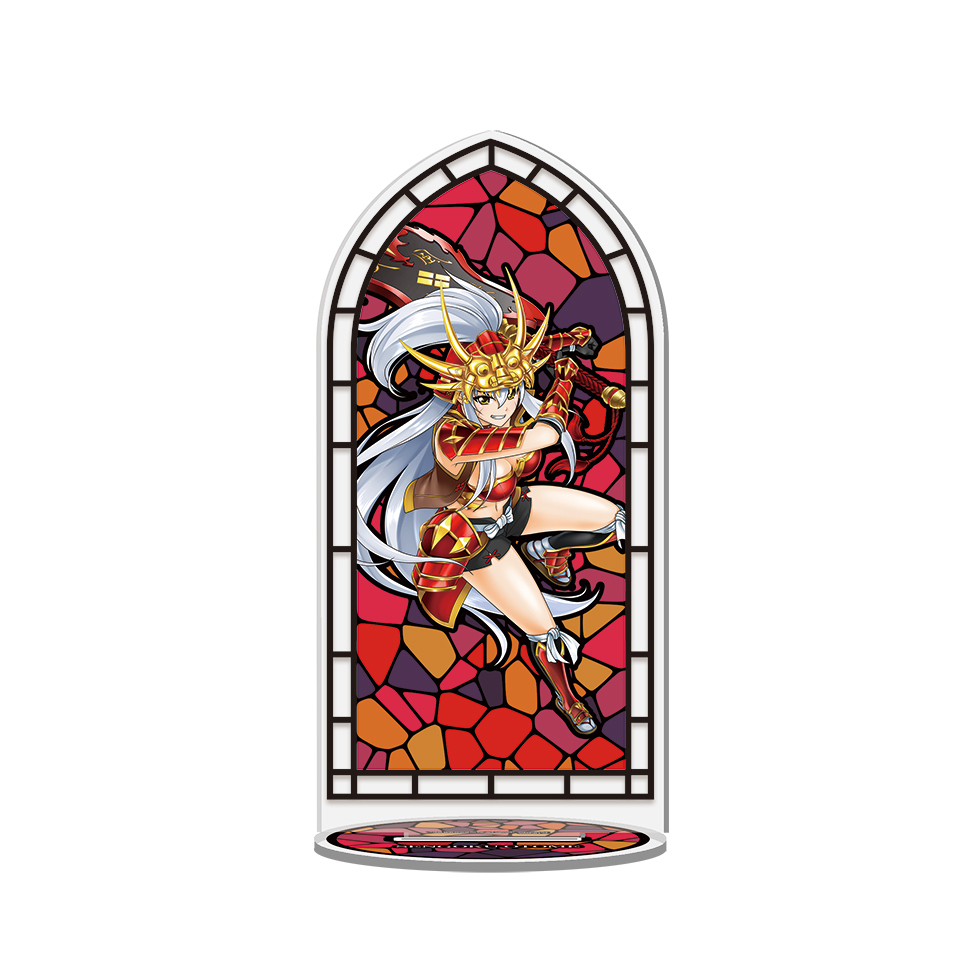 【12月中旬～下旬頃発送】《受注生産》戦国乙女 ステンドグラス風アクリルスタンド【シンゲン】※2025年11月24日までの商品画像1