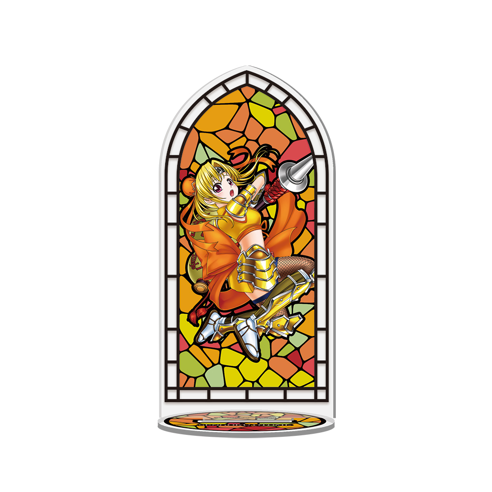【12月中旬～下旬頃発送】《受注生産》戦国乙女 ステンドグラス風アクリルスタンド【ヒデヨシ】※2025年11月24日までの商品画像1