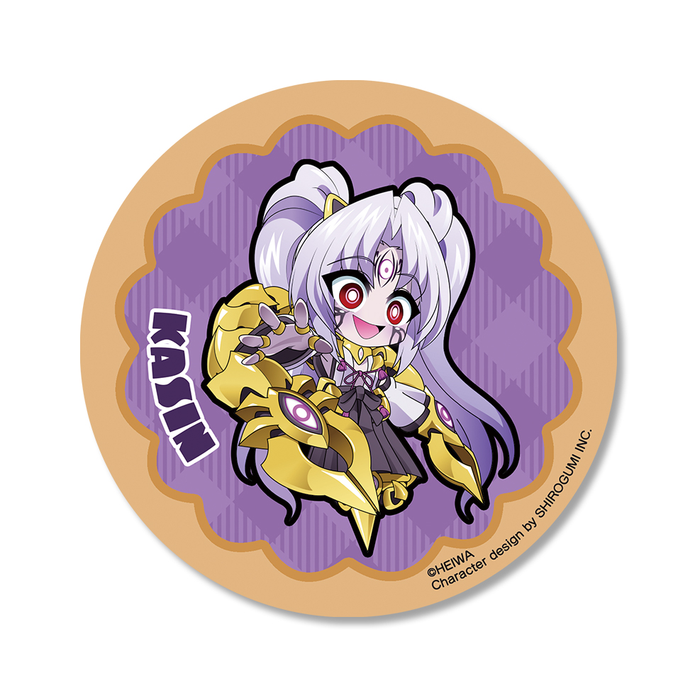 【3月中旬～下旬頃発送】《受注生産》戦国乙女 ラバーコースター【カシン】※2026年1月7日までの商品画像1