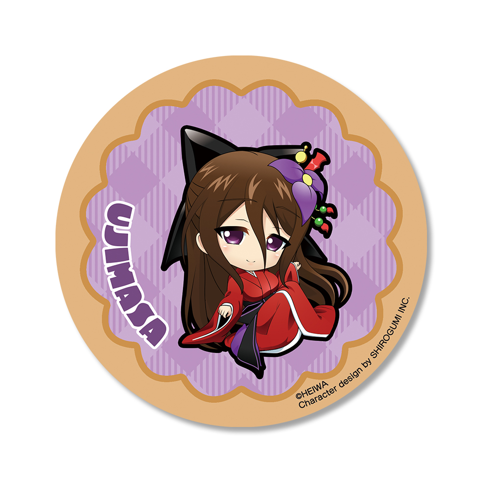 【3月中旬～下旬頃発送】《受注生産》戦国乙女 ラバーコースター【ウジマサ】※2026年1月7日までの商品画像1