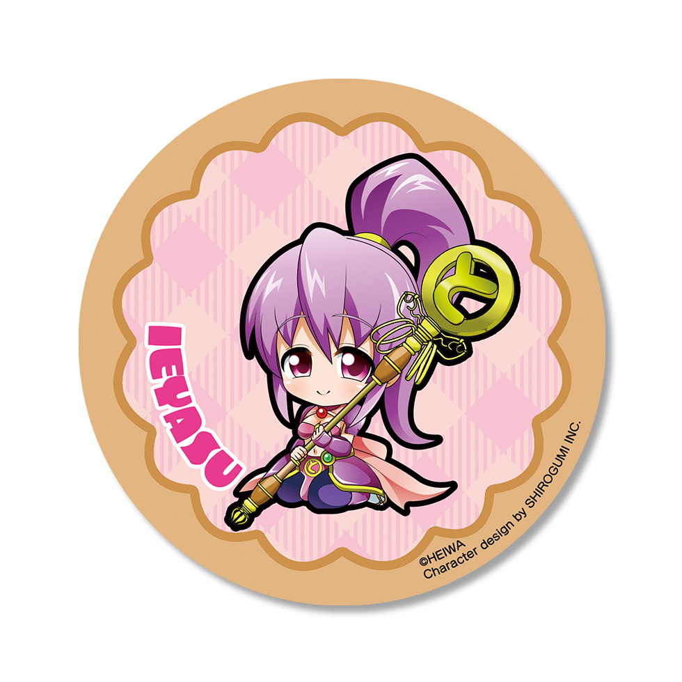 【3月中旬～下旬頃発送】《受注生産》戦国乙女 ラバーコースター【イエヤス】※2026年1月7日までの商品画像1