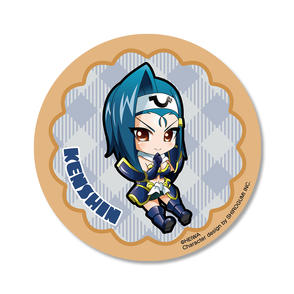 【3月中旬～下旬頃発送】《受注生産》戦国乙女 ラバーコースター【ケンシン】※2026年1月7日までの商品画像1