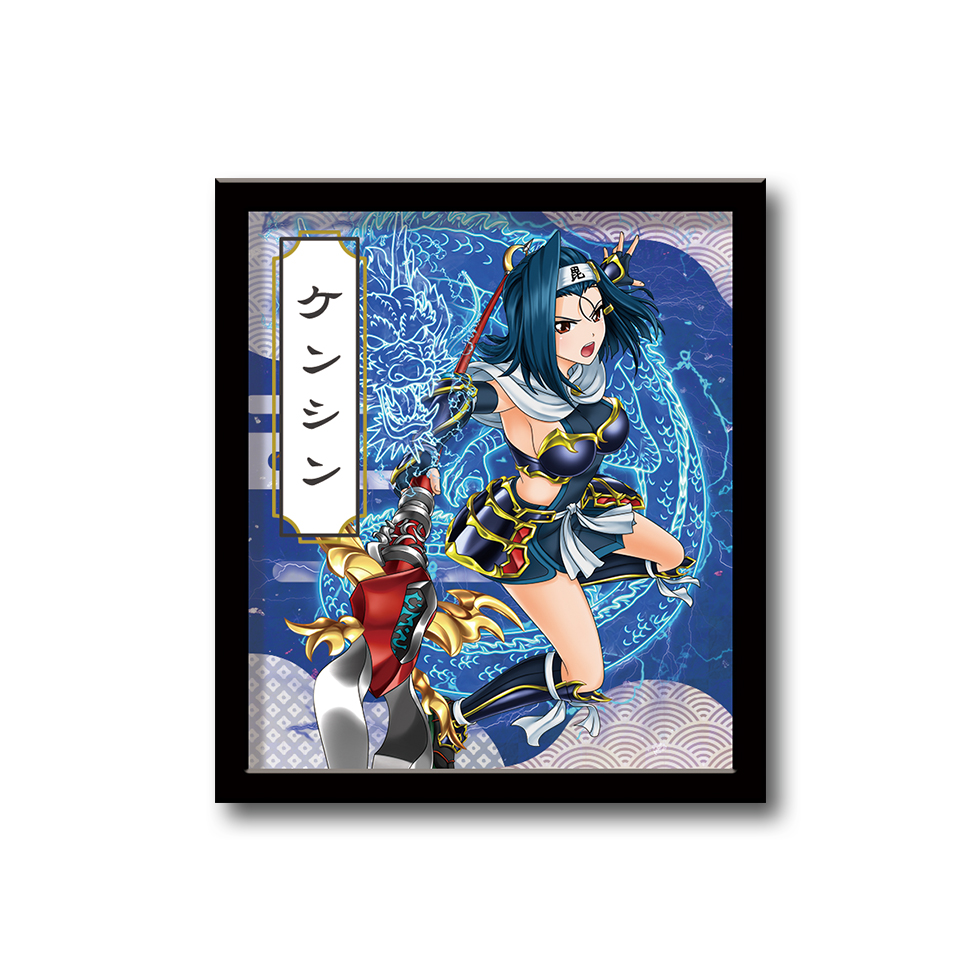 【2月上旬～中旬頃発送】《受注生産》戦国乙女 額縁マグネット【ケンシン】※2026年1月7日までの商品画像1