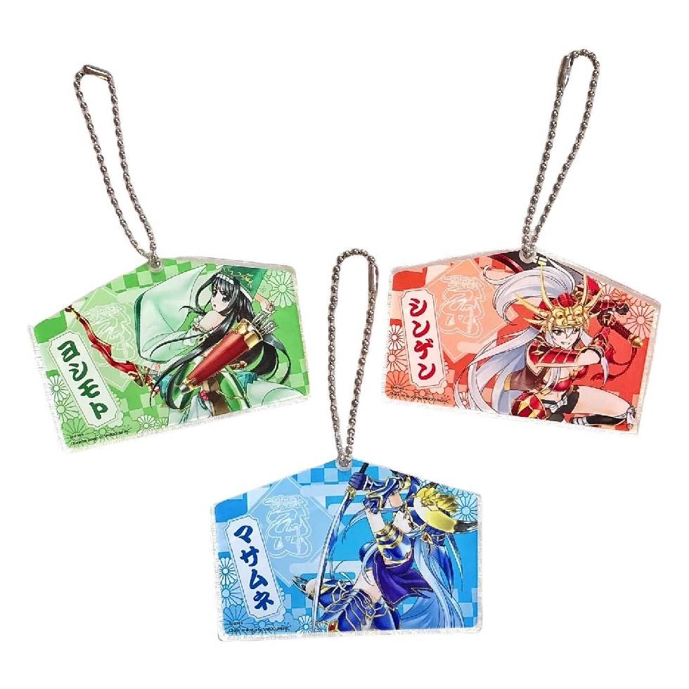 【2月中旬～下旬頃発送】《受注生産》戦国乙女 絵馬風アクリルキーホルダー【シンゲン】※2026年1月7日までの商品画像2