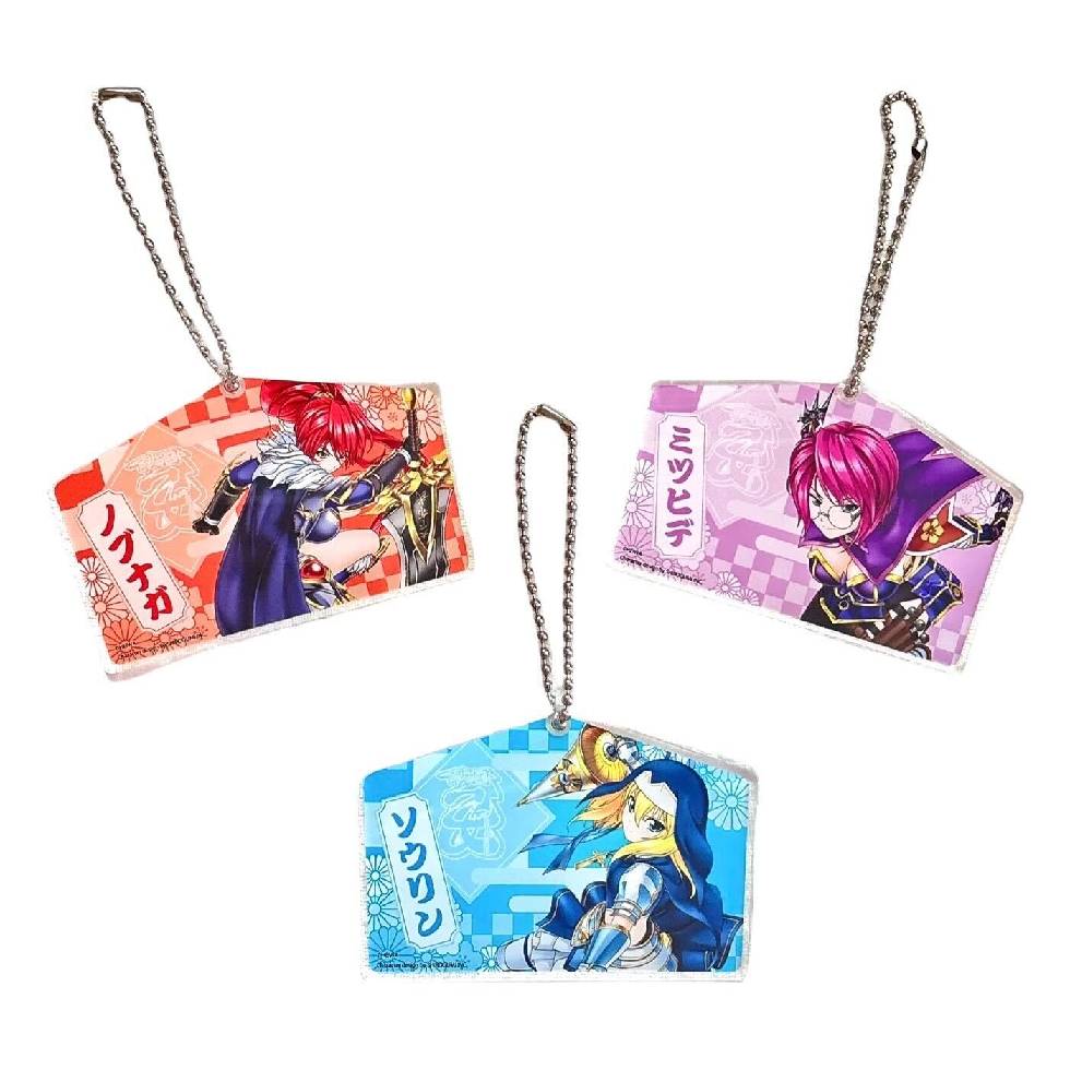 【2月中旬～下旬頃発送】《受注生産》戦国乙女 絵馬風アクリルキーホルダー【コンプリートセット】※2026年1月7日までの商品画像4
