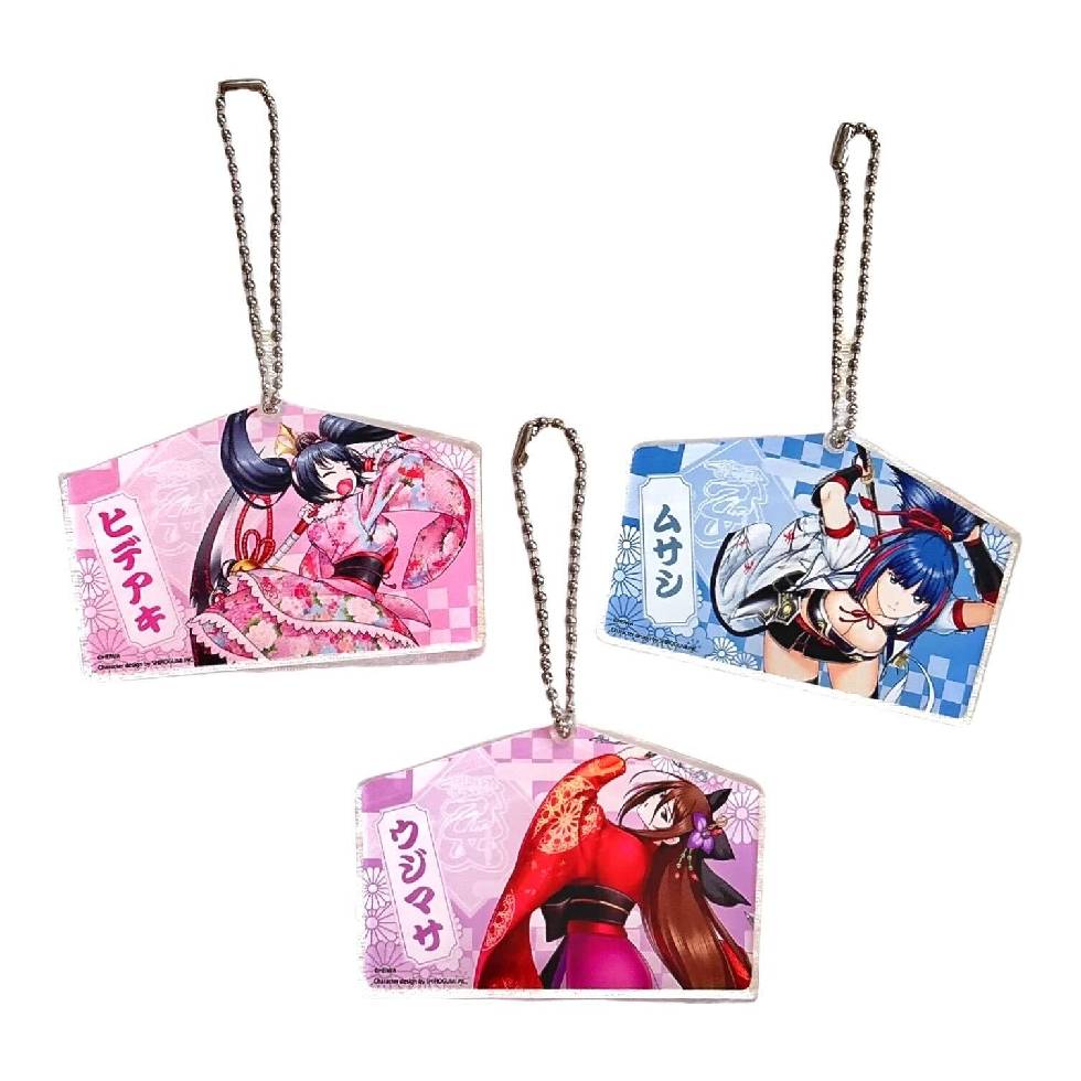 【2月中旬～下旬頃発送】《受注生産》戦国乙女 絵馬風アクリルキーホルダー【コンプリートセット】※2026年1月7日までの商品画像7