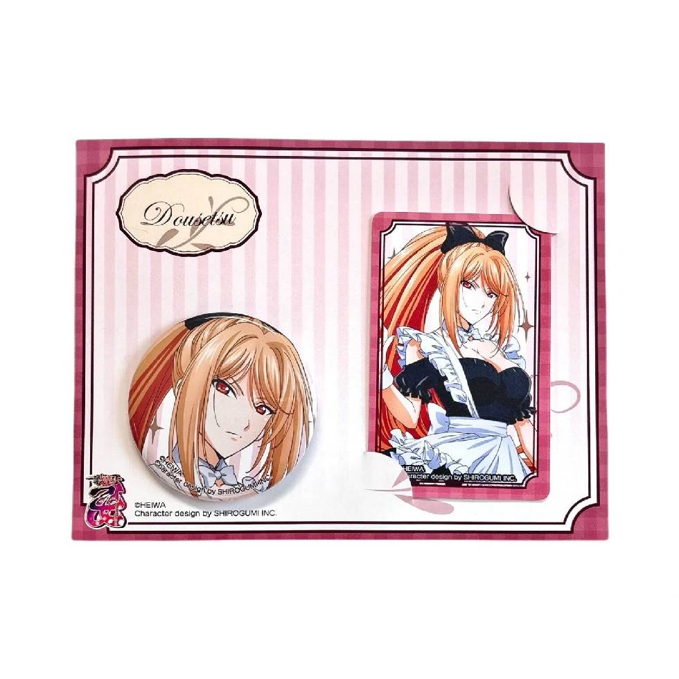 【2月中旬～下旬頃発送】《受注生産》戦国乙女 缶バッチ＆カードセットメイドVer.【ドウセツ】※2026年1月7日までの商品画像2