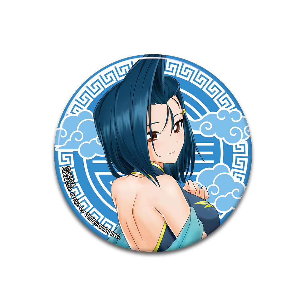 【3月上旬～中旬頃発送】《受注生産》戦国乙女 おおきめ缶バッジチャイナVer.【ケンシン】※2026年2月1日までの商品画像1