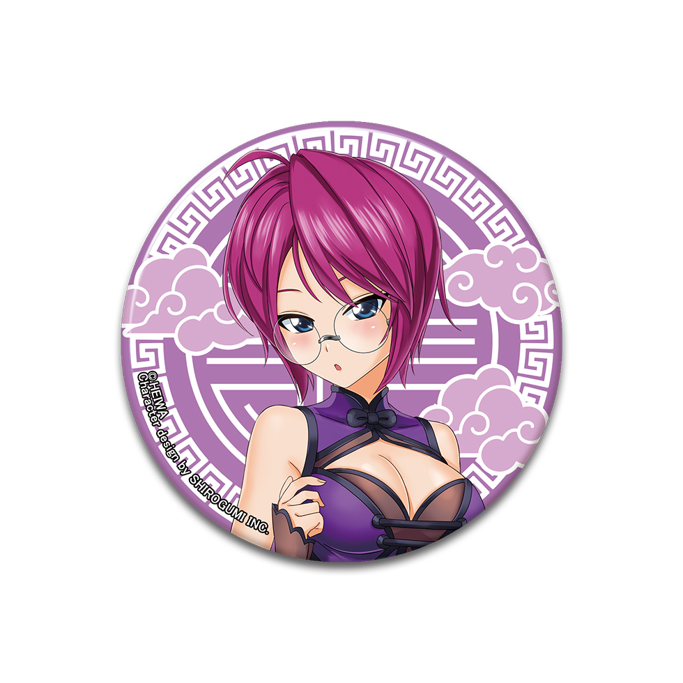 【3月上旬～中旬頃発送】《受注生産》戦国乙女 おおきめ缶バッジチャイナVer.【ミツヒデ】※2026年2月1日までの商品画像1