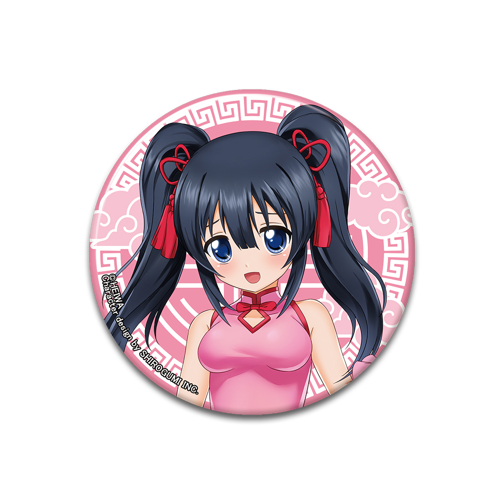 【3月上旬～中旬頃発送】《受注生産》戦国乙女 おおきめ缶バッジチャイナVer.【ヒデアキ】※2026年2月1日までの商品画像1