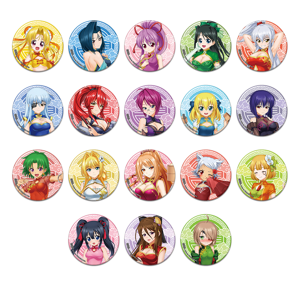 【3月上旬～中旬頃発送】《受注生産》戦国乙女 おおきめ缶バッジチャイナVer.【コンプリートセット】※2026年2月1日までの商品画像1