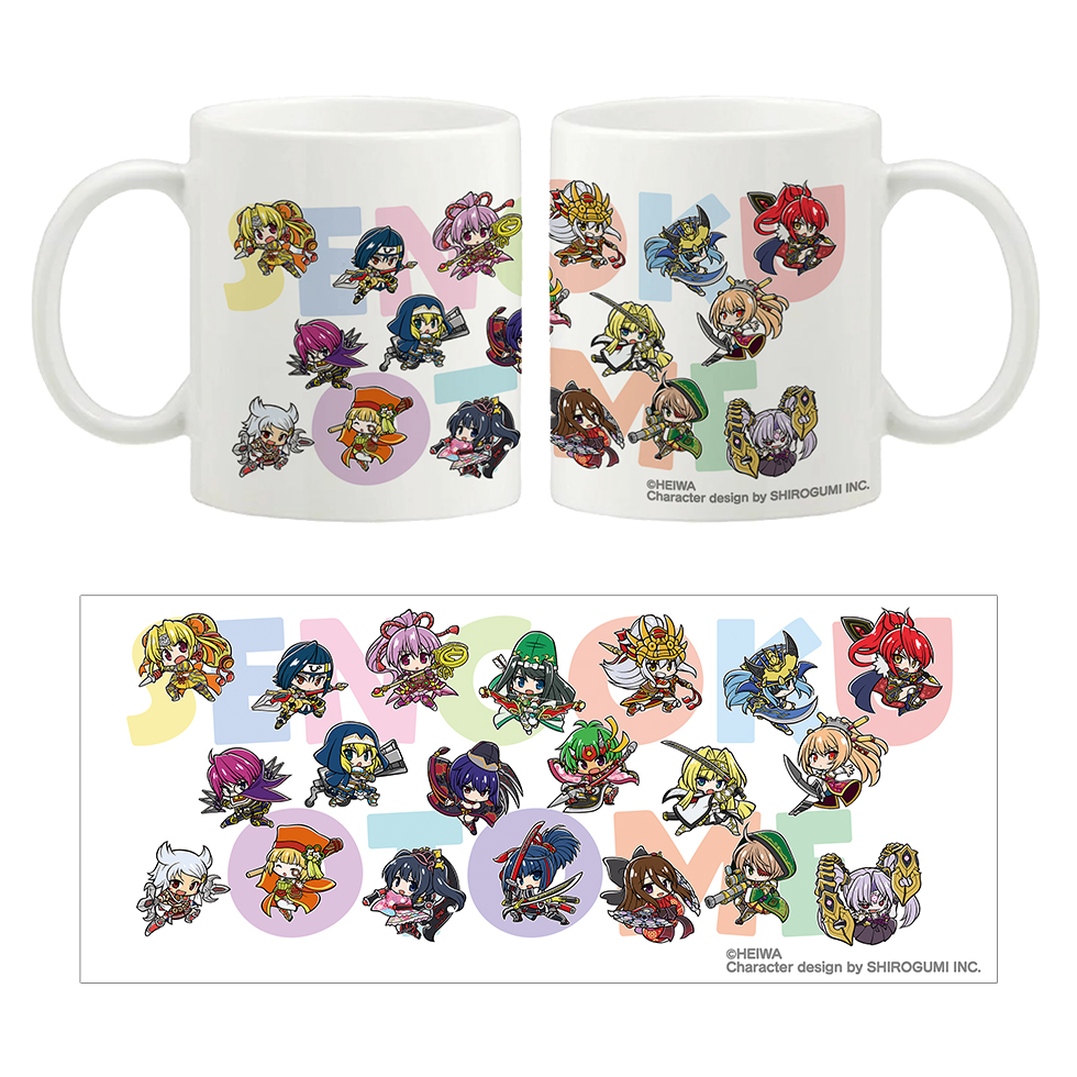 【4月上旬～中旬頃発送】《受注生産》戦国乙女 マグカップ【かぎっ娘 2026】※2026年3月1日までの商品画像1