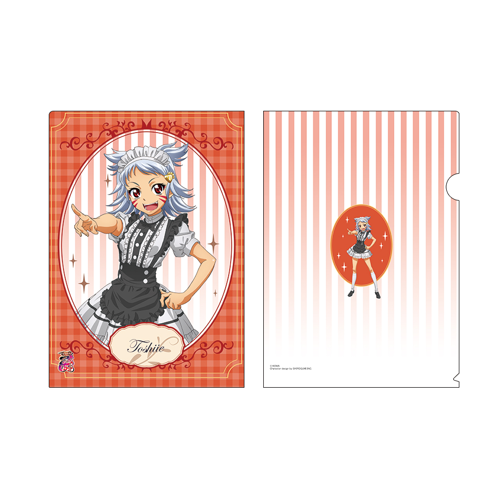 【4月下旬～5中旬頃発送】《受注生産》戦国乙女 A4クリアファイルメイドVer.【トシイエ】※2026年3月22日までの商品画像1