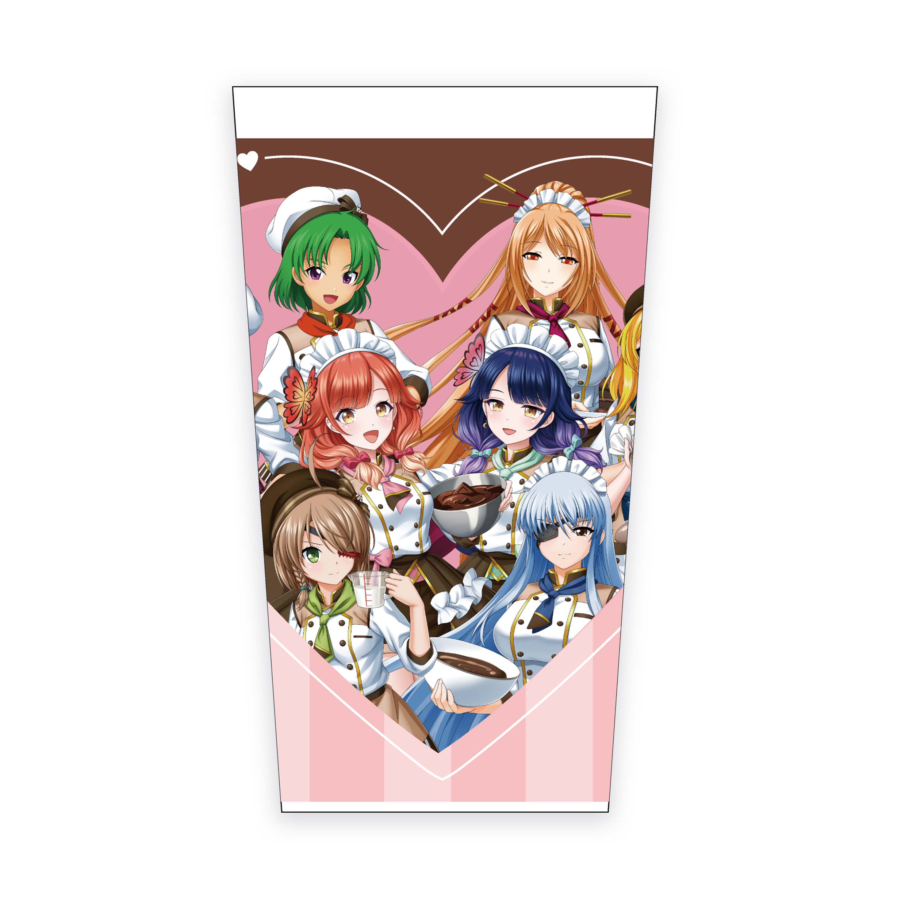 【ハルルナ＆戦国乙女VALENTINE】タンブラー※2026年3月23日以降順次発送の商品画像0