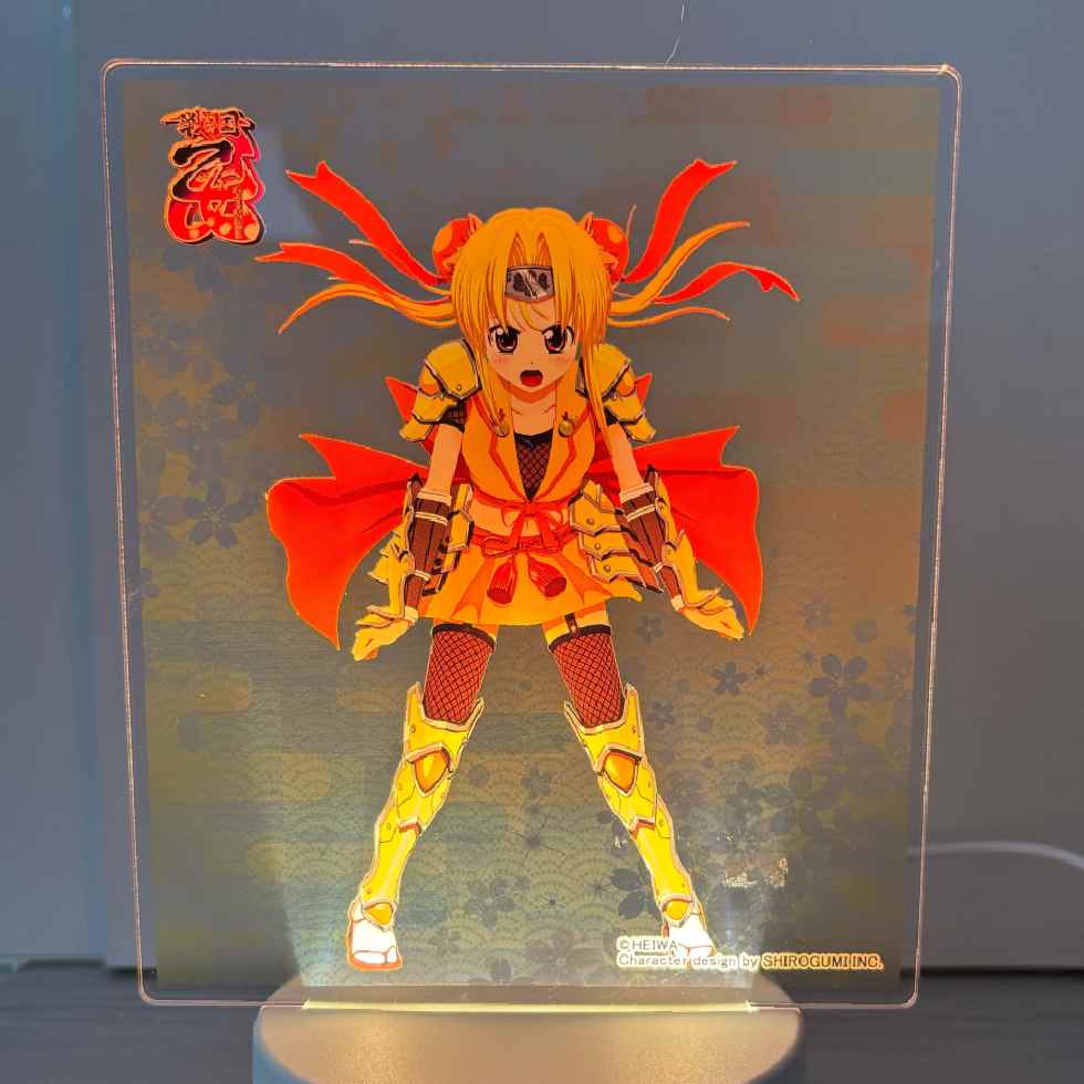 【5下旬～6月上旬頃発送】《受注生産》戦国乙女 ライトアップアクリルスタンド【ヒデヨシ】※2026年4月26日までの商品画像3