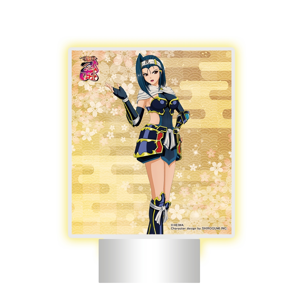 【5下旬～6月上旬頃発送】《受注生産》戦国乙女 ライトアップアクリルスタンド【ケンシン】※2026年4月26日までの商品画像1