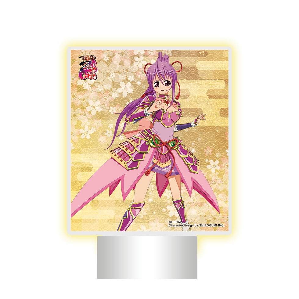【5下旬～6月上旬頃発送】《受注生産》戦国乙女 ライトアップアクリルスタンド【イエヤス】※2026年4月26日までの商品画像1