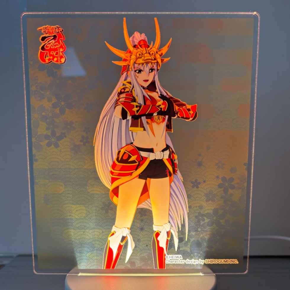 【5下旬～6月上旬頃発送】《受注生産》戦国乙女 ライトアップアクリルスタンド【シンゲン】※2026年4月26日までの商品画像3