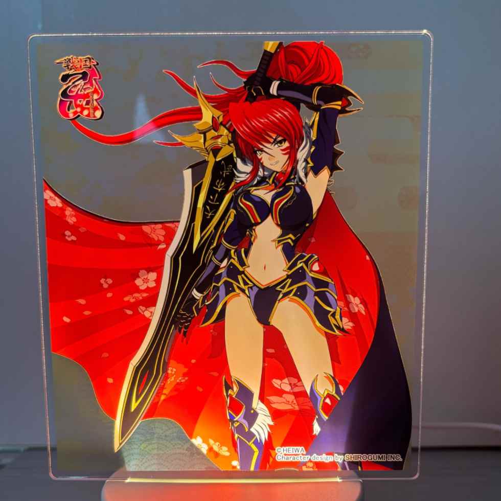 【5下旬～6月上旬頃発送】《受注生産》戦国乙女 ライトアップアクリルスタンド【ノブナガ】※2026年4月26日までの商品画像3