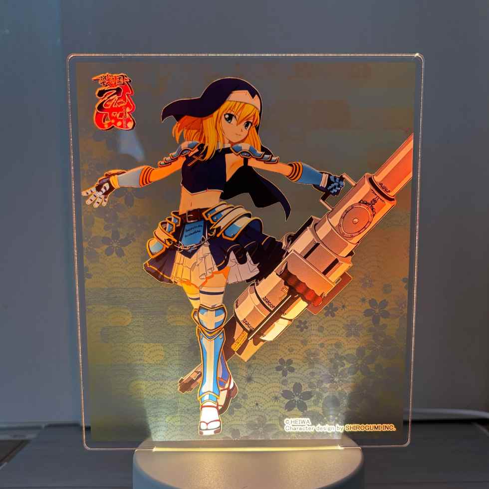 【5下旬～6月上旬頃発送】《受注生産》戦国乙女 ライトアップアクリルスタンド【ソウリン】※2026年4月26日までの商品画像3