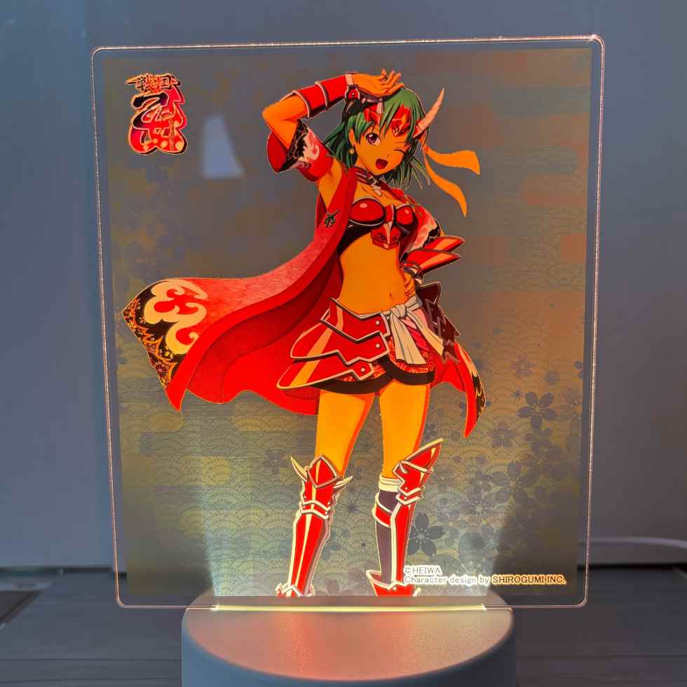 【5下旬～6月上旬頃発送】《受注生産》戦国乙女 ライトアップアクリルスタンド【モトチカ】※2026年4月26日までの商品画像3