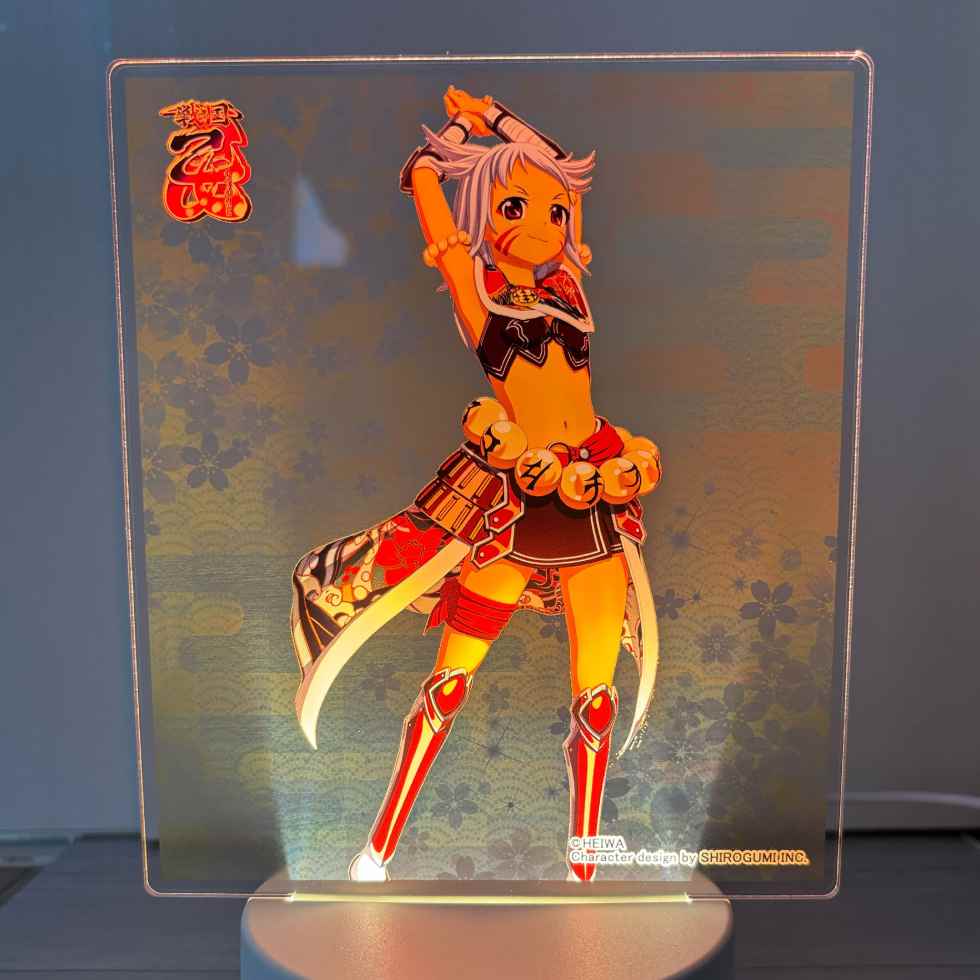 【5下旬～6月上旬頃発送】《受注生産》戦国乙女 ライトアップアクリルスタンド【トシイエ】※2026年4月26日までの商品画像3