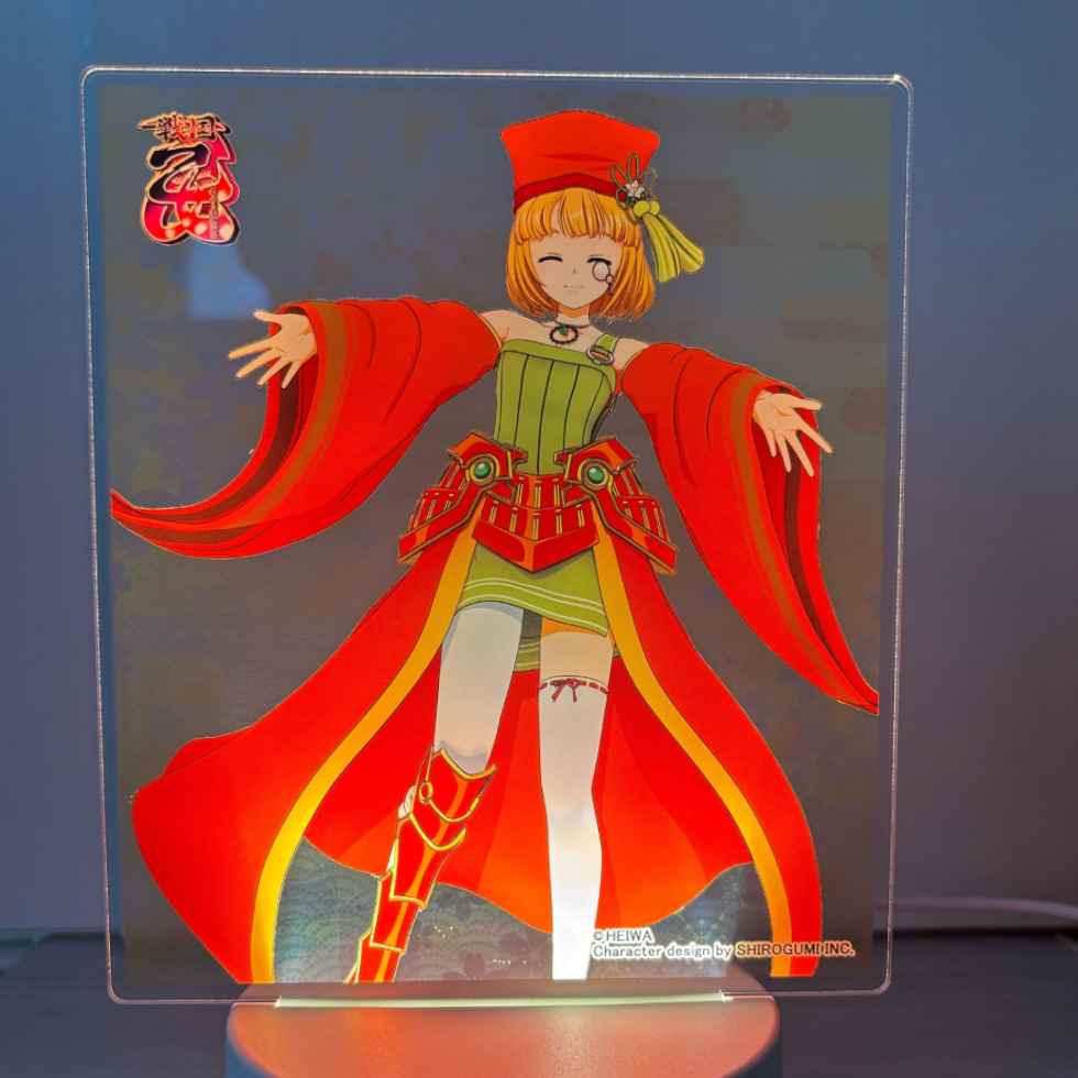 【5下旬～6月上旬頃発送】《受注生産》戦国乙女 ライトアップアクリルスタンド【リキュウ】※2026年4月26日までの商品画像3