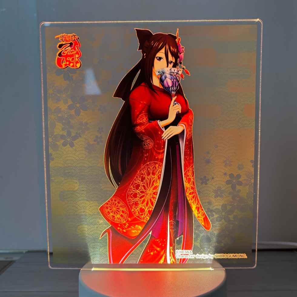 【5下旬～6月上旬頃発送】《受注生産》戦国乙女 ライトアップアクリルスタンド【ウジマサ】※2026年4月26日までの商品画像3